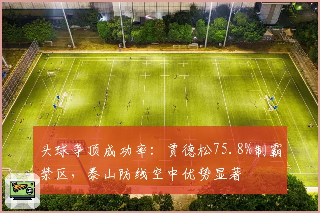 头球争顶成功率：贾德松75.8%制霸禁区，泰山防线空中优势显著